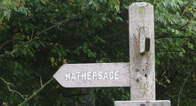 Route map for Hathersage