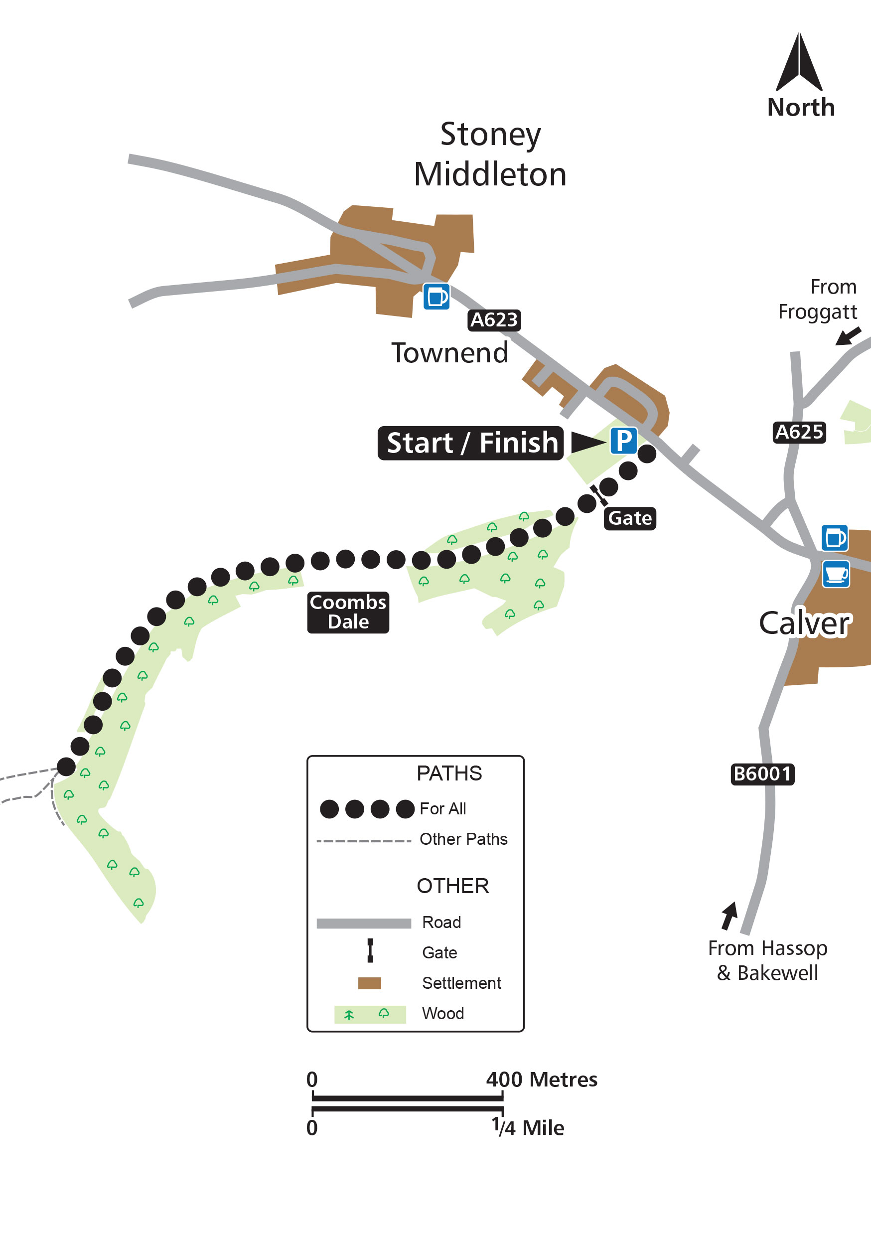 Coombs Dale: Peak District National Park