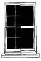 The difference in frame sizes between traditional and modern windows