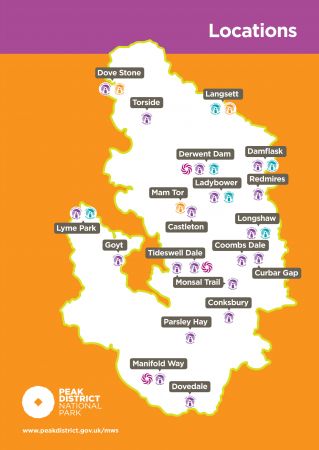 Miles Without Stiles route locations