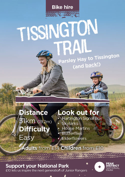 Tissington Trail cycling route