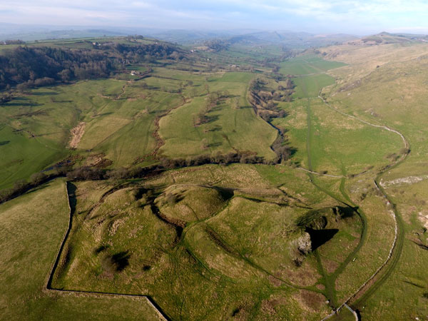 Pilsbury Castle - credit Keele University