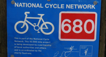 Route map for National Cycle Network