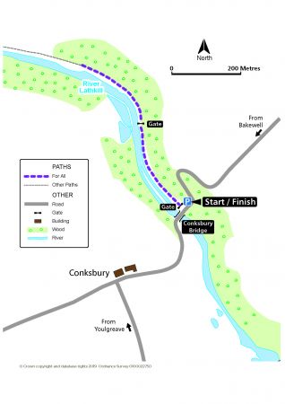 Conksbury routemap