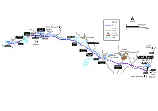 Monsal Trail route