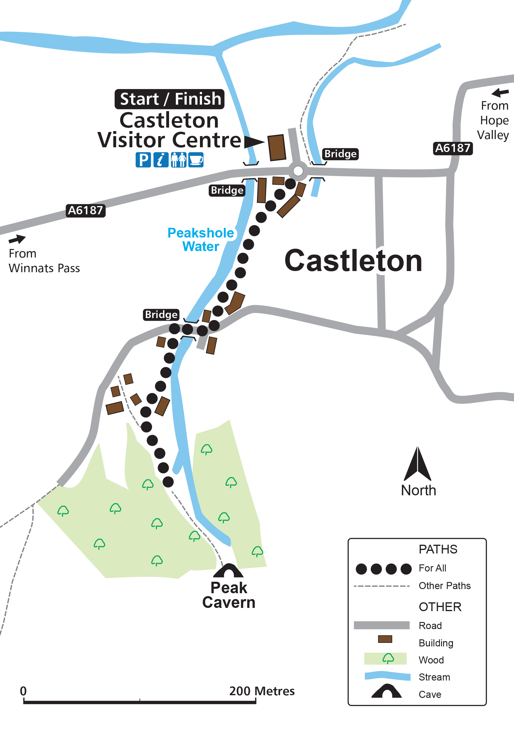 MwS Castleton Peak Routemap 