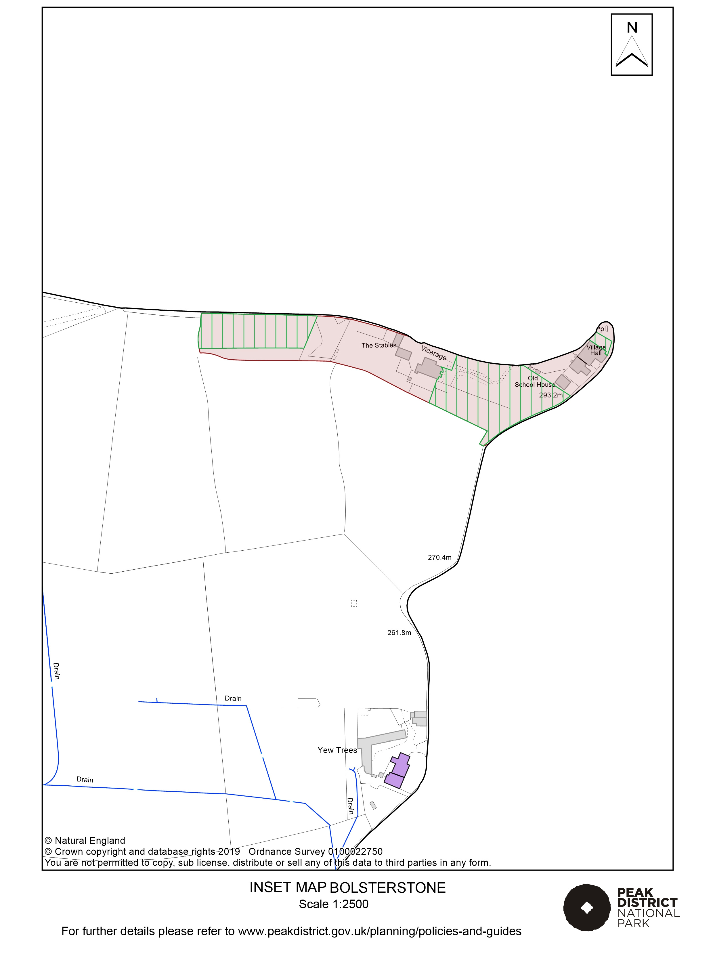 Local Plan Proposals Map: Bolsterstone