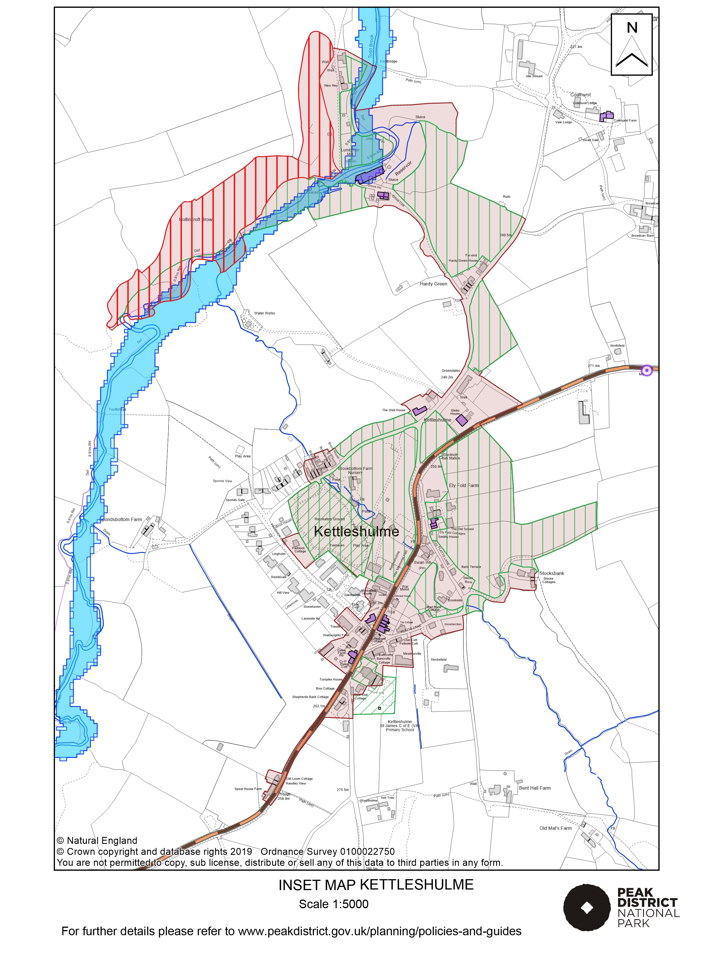 Local Plan Proposals Map: Kettleshulme