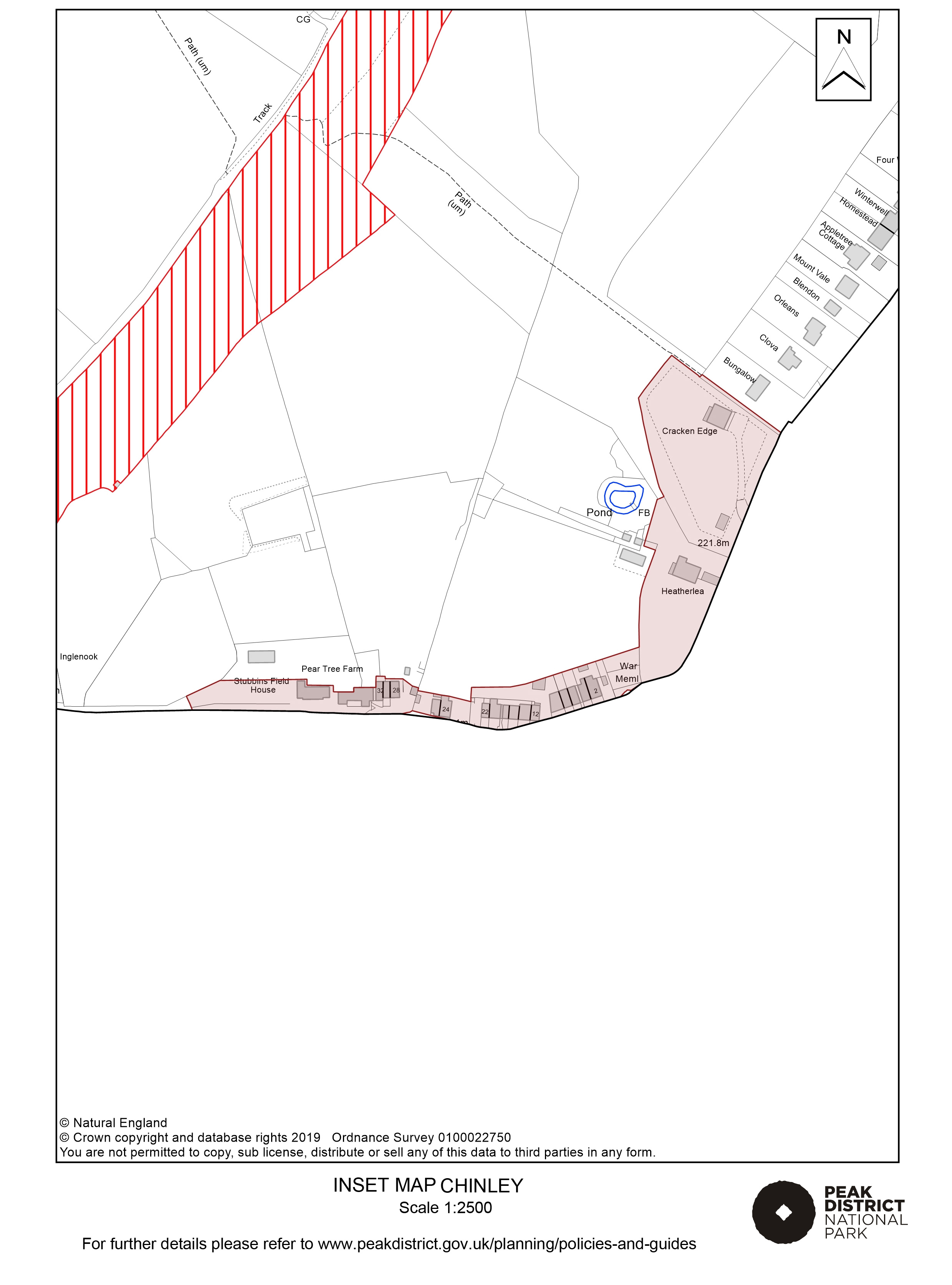 Local Plan Proposals Map: Chinley