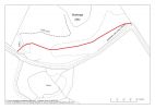 Map showing permissive path at Minninglow Sandpit