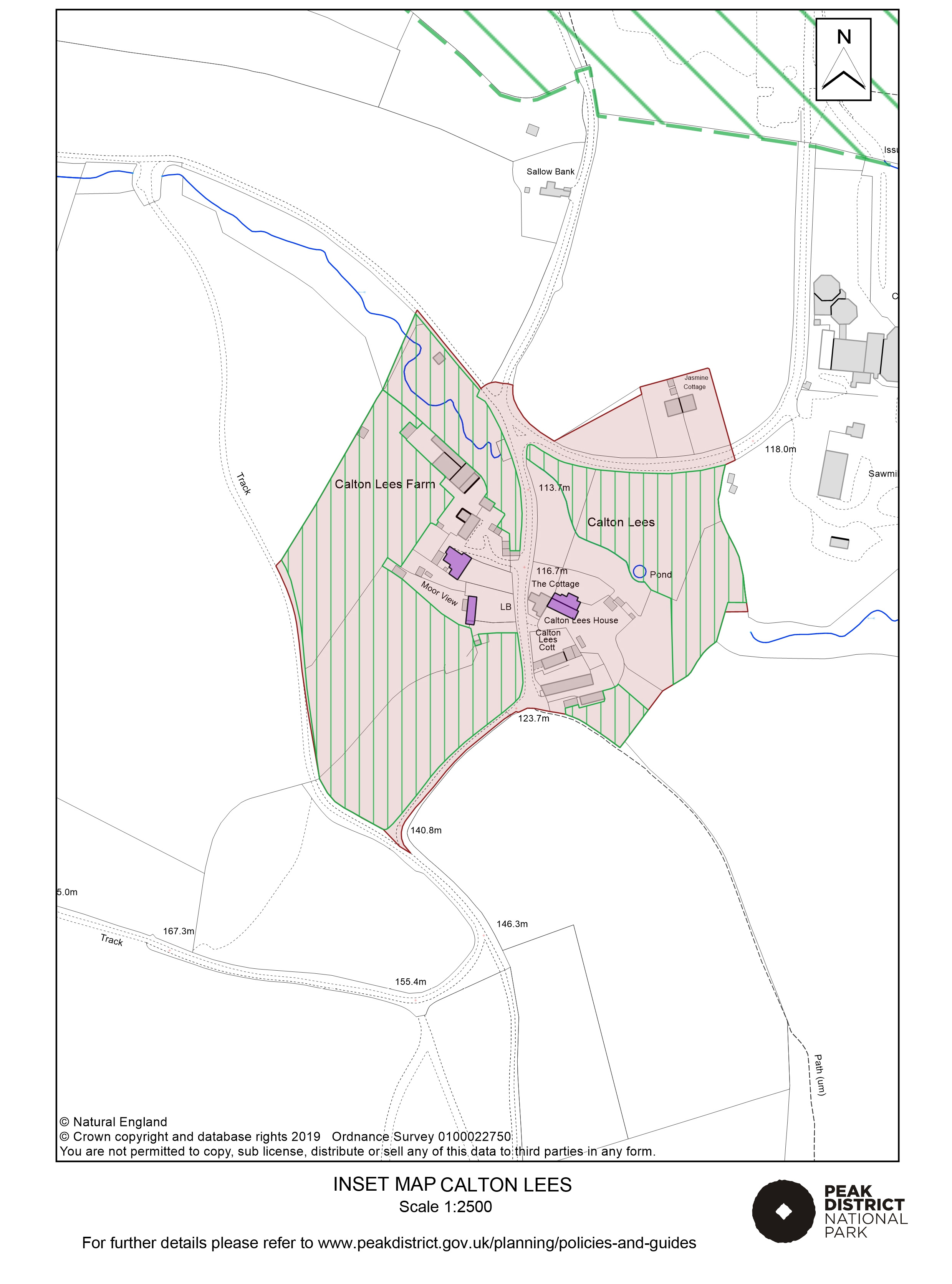 Local Plan Proposals Map: Calton Lees