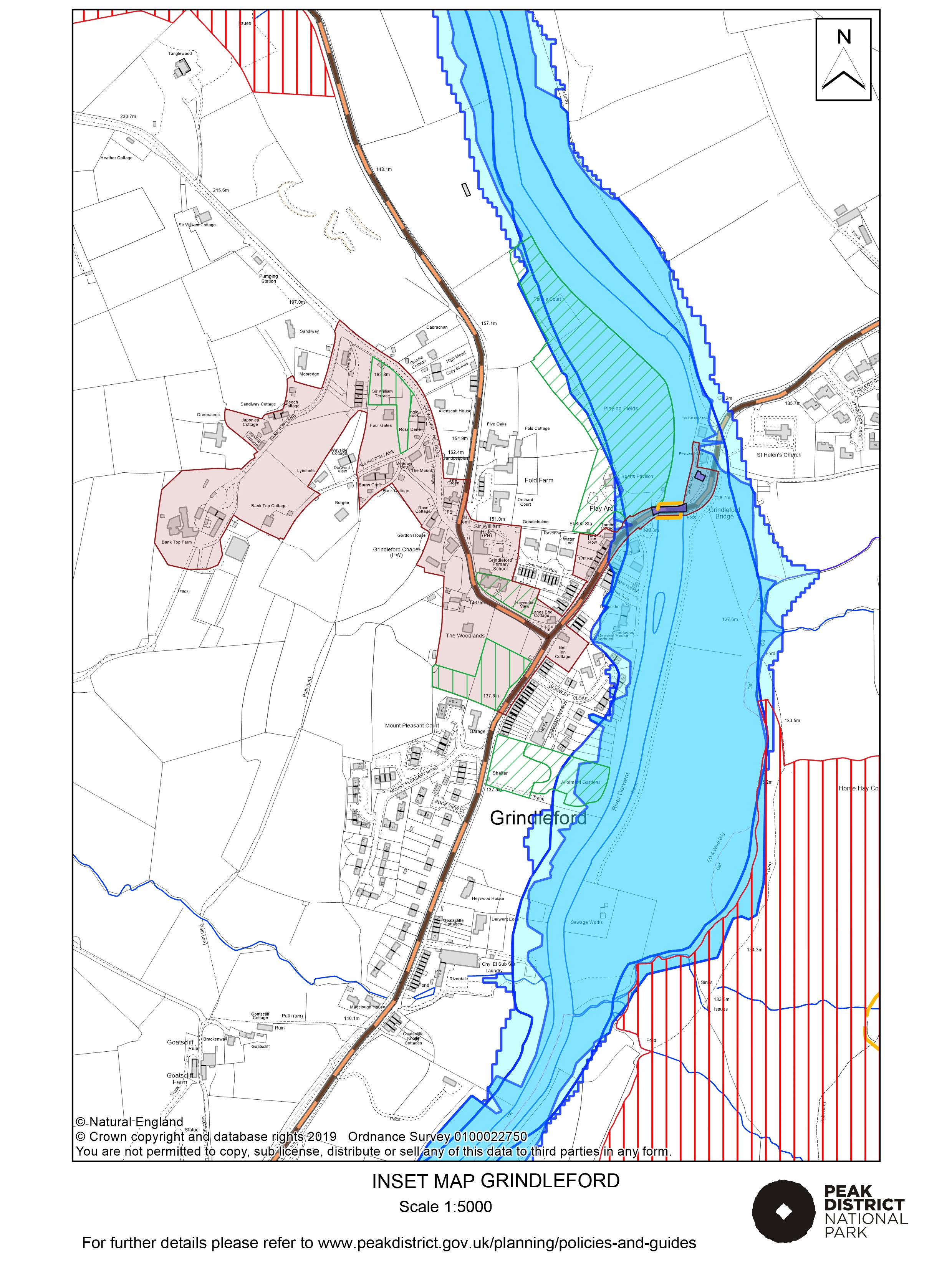 Local Plan Proposals Map: Grindleford