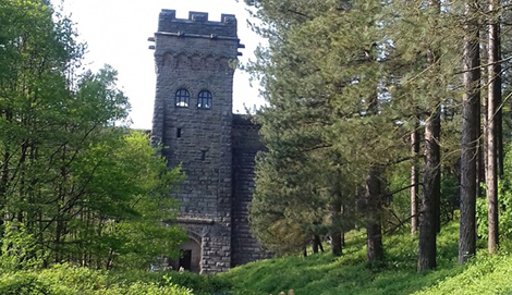 Derwent Dam tower base