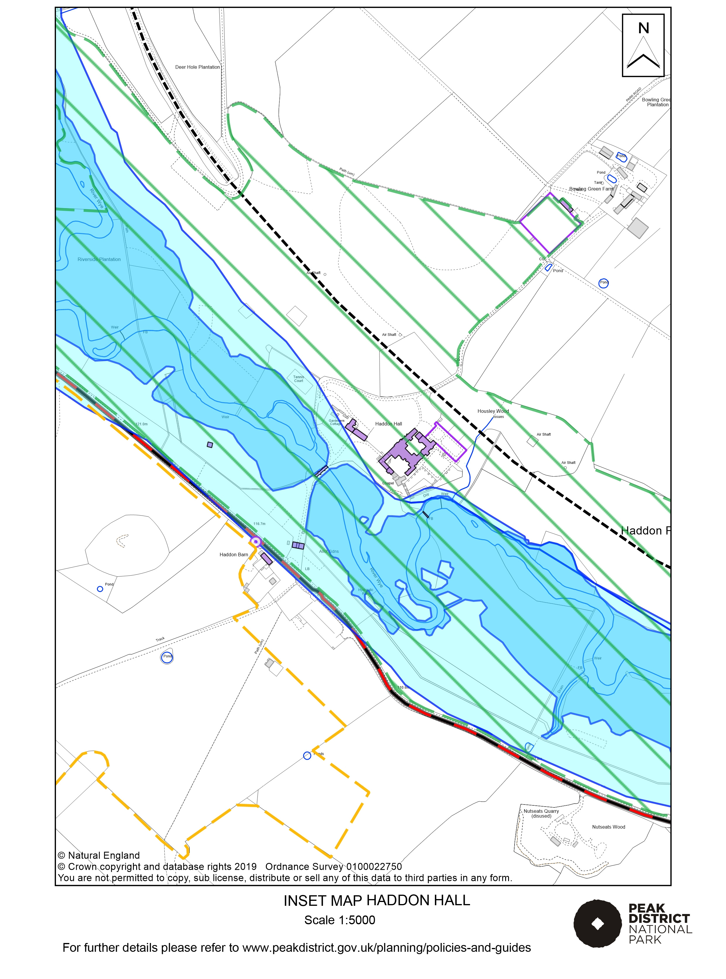 Local Plan Proposals Map: Haddon Hall