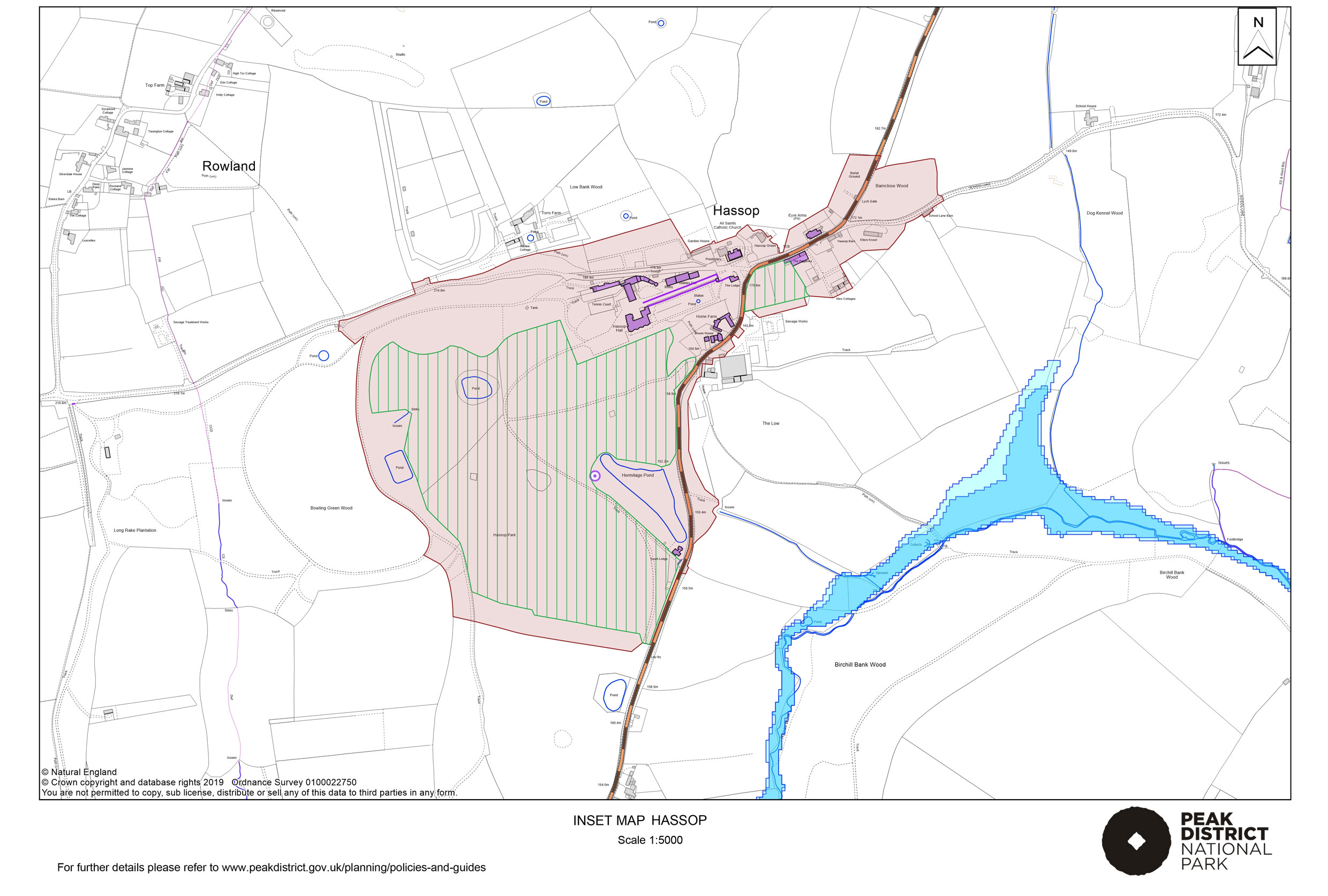 Local Plan Proposals Map: Hassop