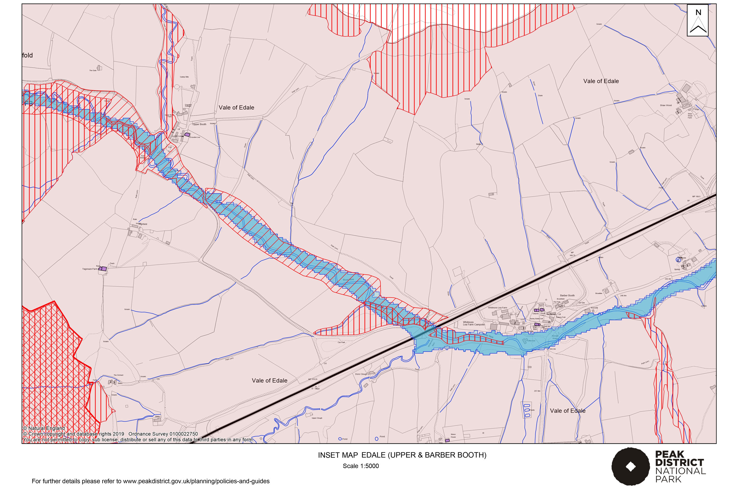 Local Plan Proposals Map: Edale Upper and Barber Booth