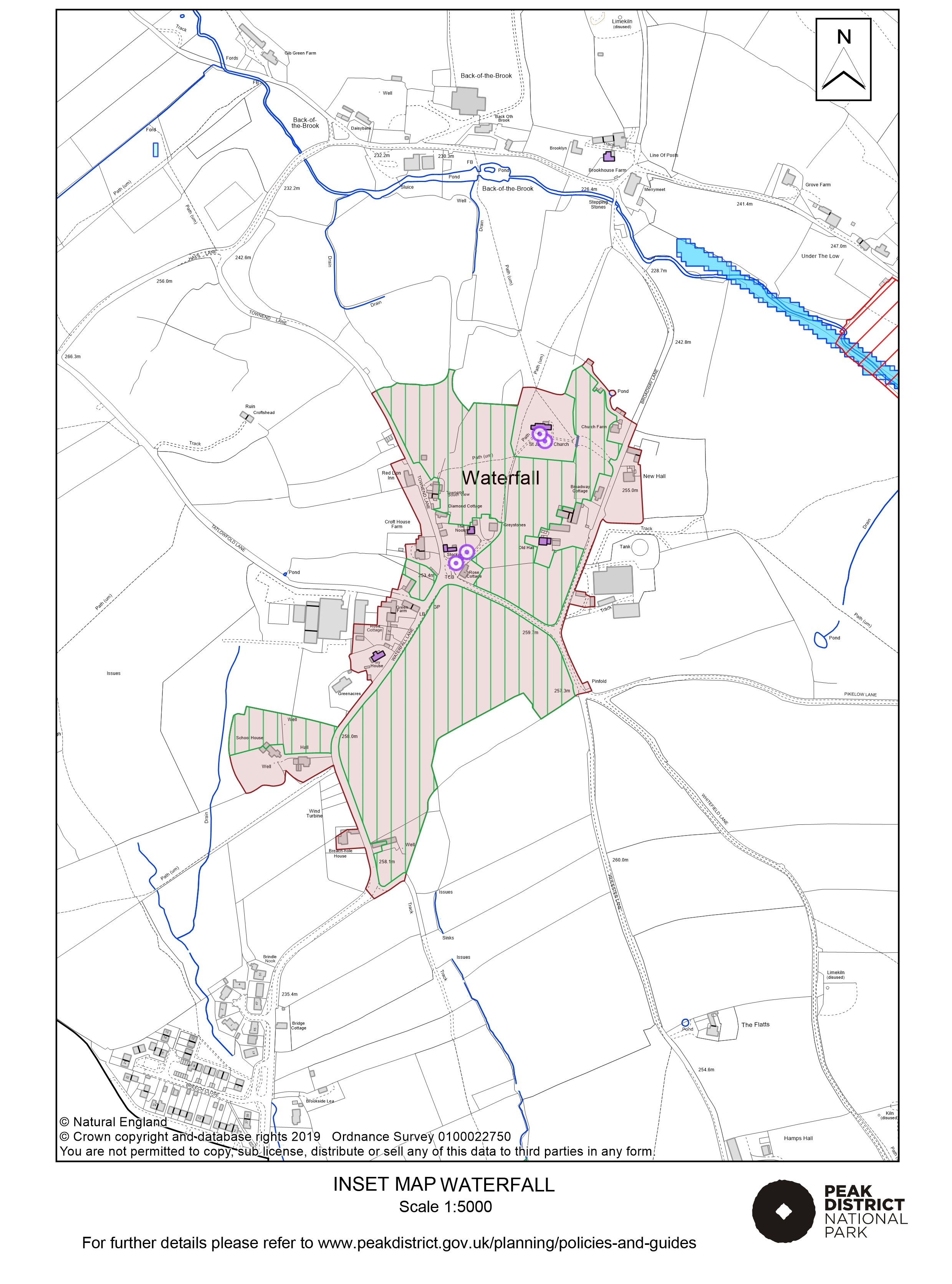 Local Plan Proposals Map: Waterfall