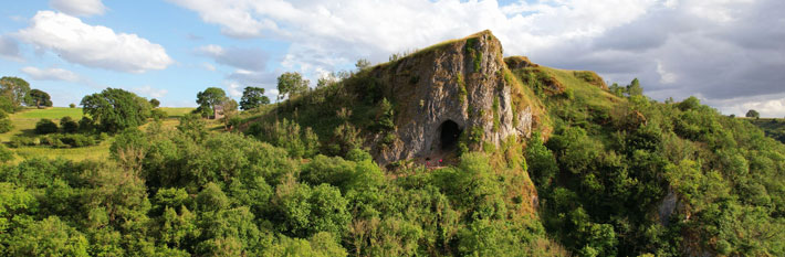 Thor's Cave in the Manifold Valley