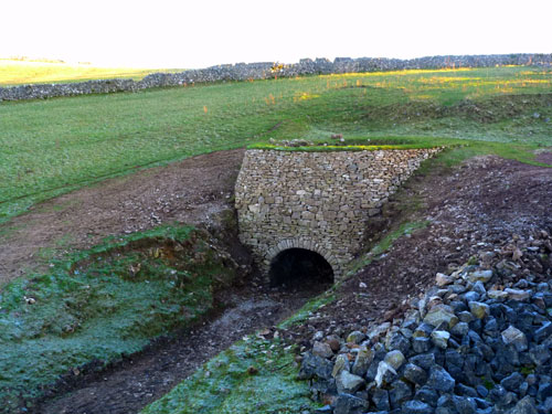 Minninglow limekiln - after restoration