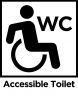 Accessible toilet